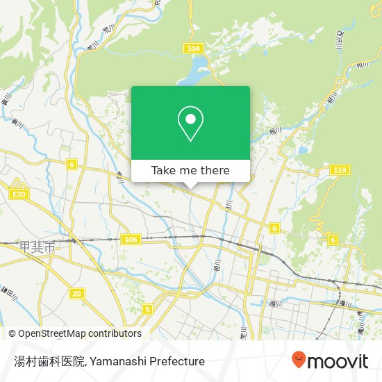 湯村歯科医院 map