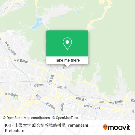 KKI - 山梨大学 総合情報戦略機構 map