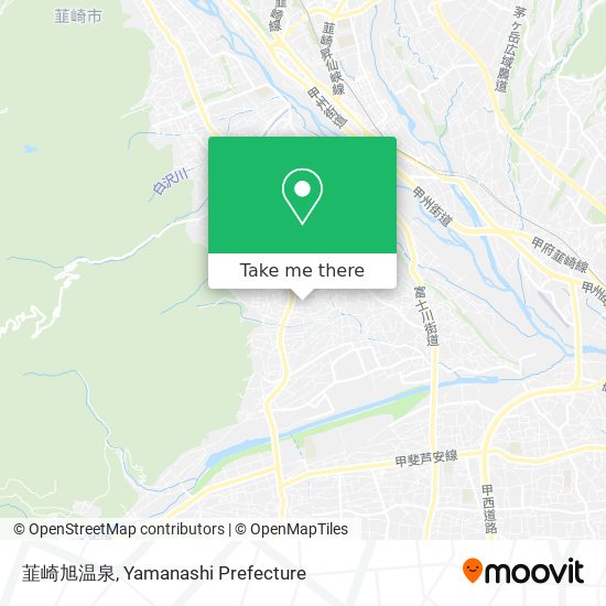 韮崎旭温泉 map