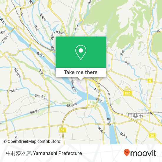 中村漆器店 map