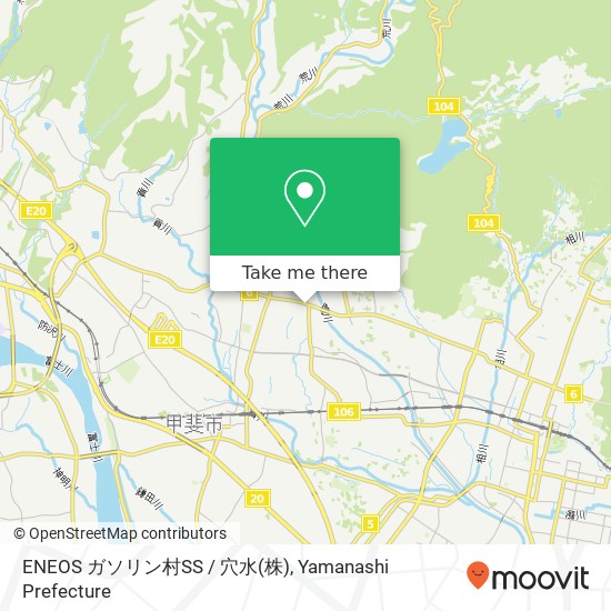 ENEOS ガソリン村SS / 穴水(株) map
