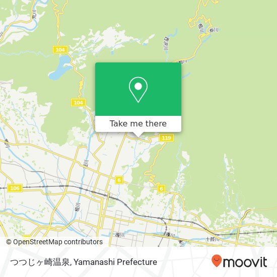 つつじヶ崎温泉 map