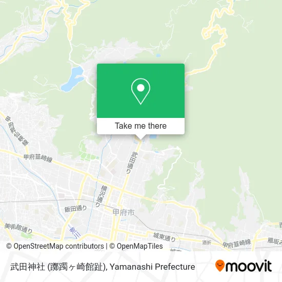 Takeda Shrine (Tsutsujigasaki Residence Site) map