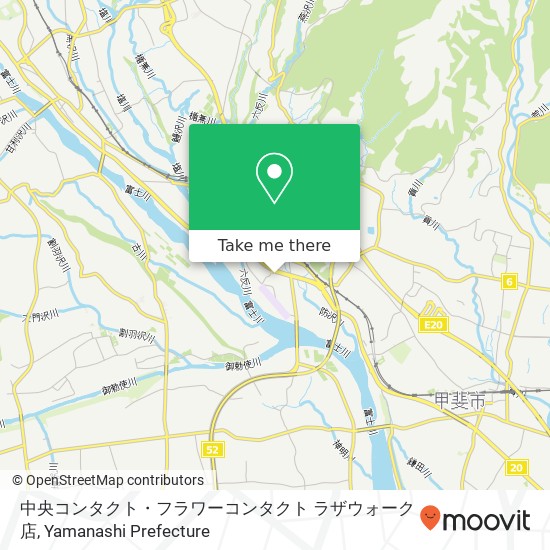 中央コンタクト・フラワーコンタクト ラザウォーク店 map