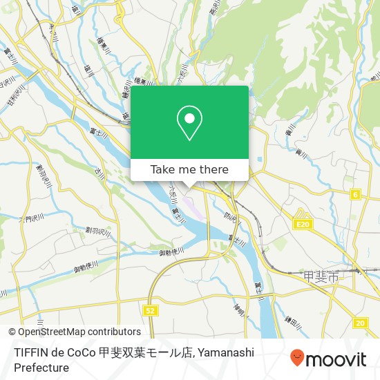 TIFFIN de CoCo 甲斐双葉モール店 map