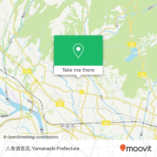 八巻酒造店 map