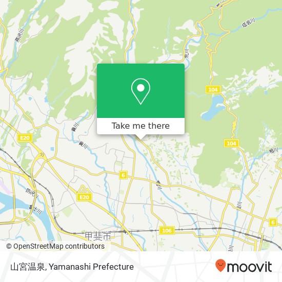 山宮温泉 map