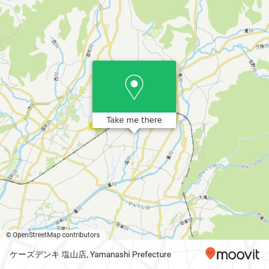 ケーズデンキ 塩山店 map