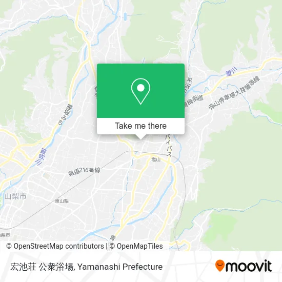 宏池荘 公衆浴場 map