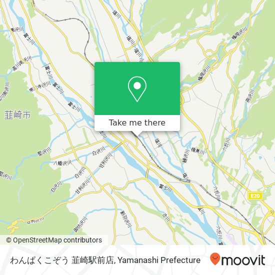 わんぱくこぞう 韮崎駅前店 map
