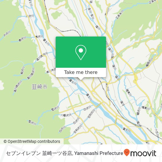 セブンイレブン 韮崎一ツ谷店 map