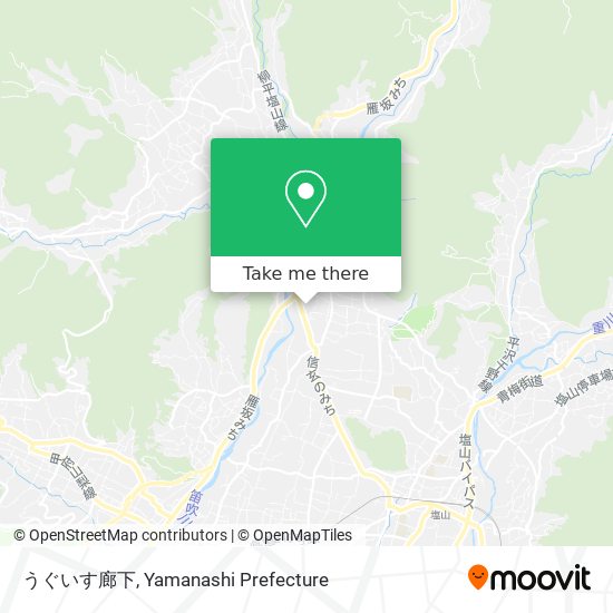 うぐいす廊下 map