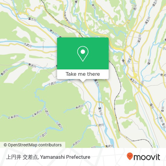 上円井 交差点 map