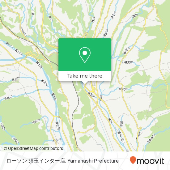 ローソン 須玉インター店 map