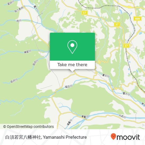 白須若宮八幡神社 map