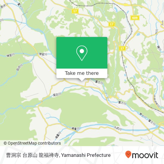 曹洞宗 台原山 龍福禅寺 map