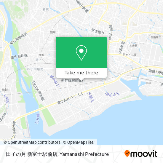 田子の月 新富士駅前店 map