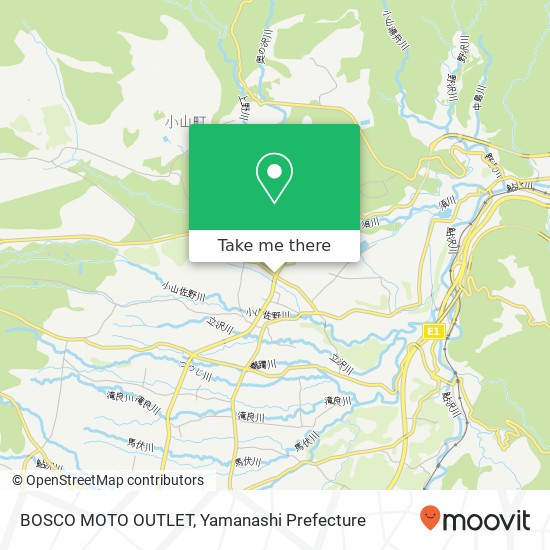 BOSCO MOTO OUTLET map