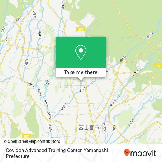 Coviden Advanced Training Center map