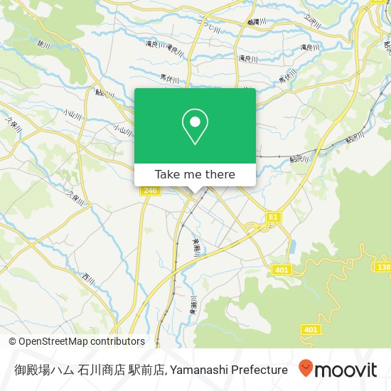 御殿場ハム 石川商店 駅前店 map