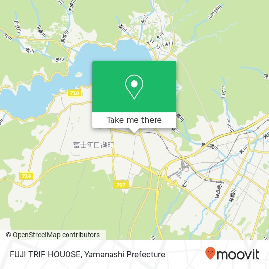 FUJI TRIP HOUOSE map