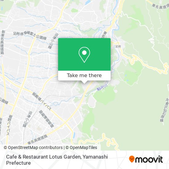 Cafe & Restaurant Lotus Garden map