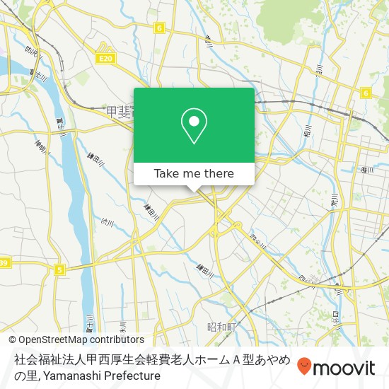 社会福祉法人甲西厚生会軽費老人ホームＡ型あやめの里 map