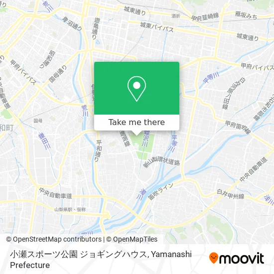 小瀬スポーツ公園 ジョギングハウス map