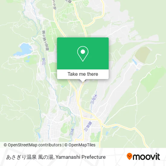 Asagiri Onsen Wind Bath map
