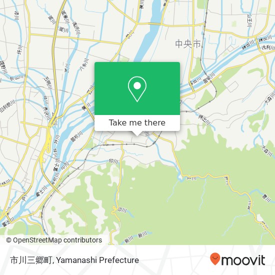 市川三郷町 map