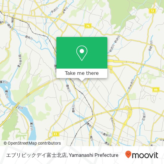 エブリビックデイ富士北店 map