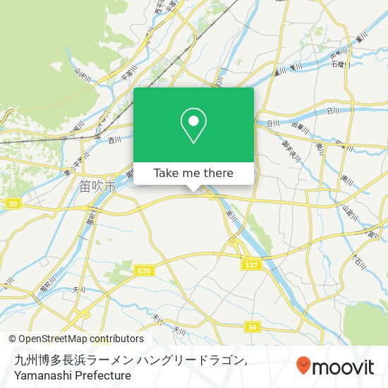 九州博多長浜ラーメン ハングリードラゴン map