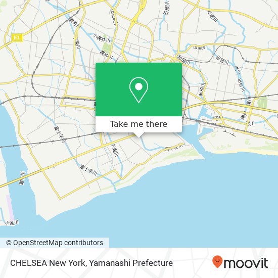 CHELSEA New York map
