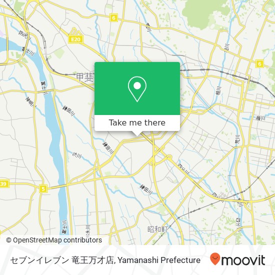 セブンイレブン 竜王万才店 map
