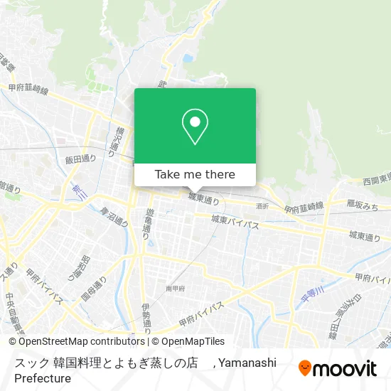 Sook Korean Cuisine and Steamed Yomogi Shop map