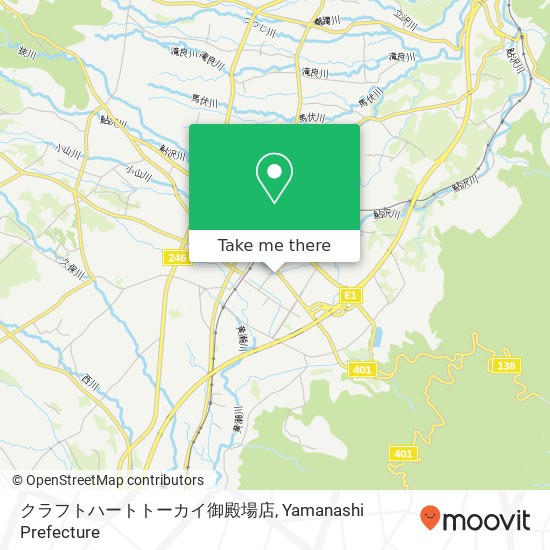 クラフトハートトーカイ御殿場店 map