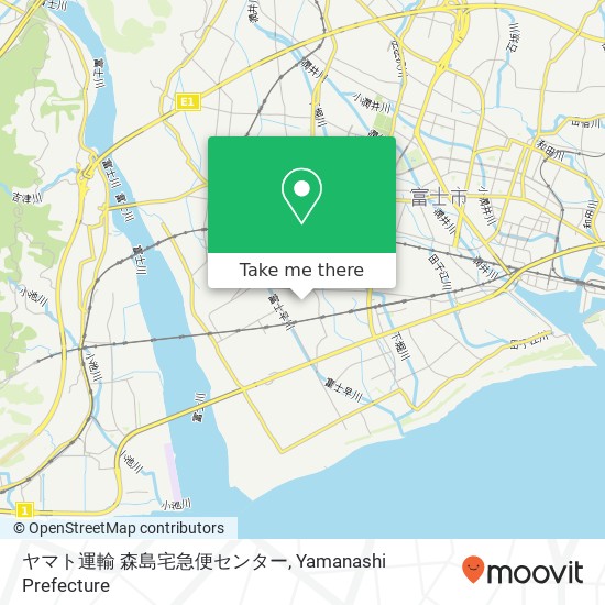 ヤマト運輸 森島宅急便センター map