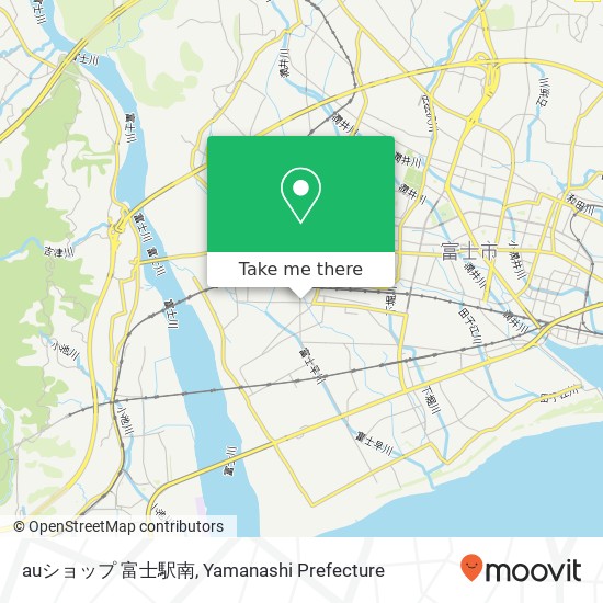 auショップ 富士駅南 map