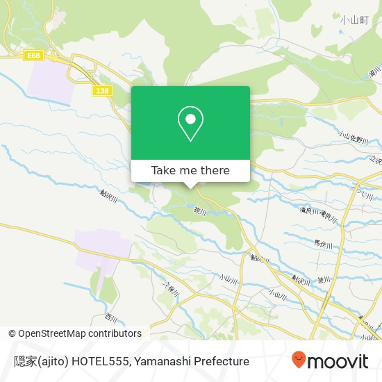 隠家(ajito) HOTEL555 map