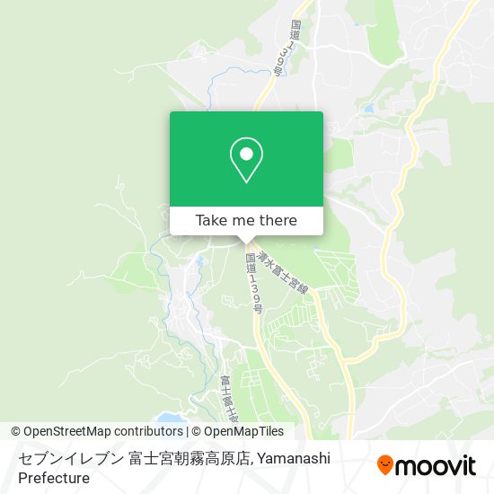 セブンイレブン 富士宮朝霧高原店 map