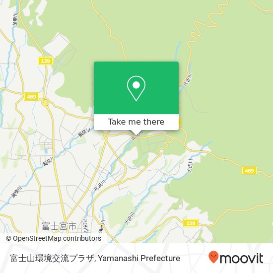 富士山環境交流プラザ map