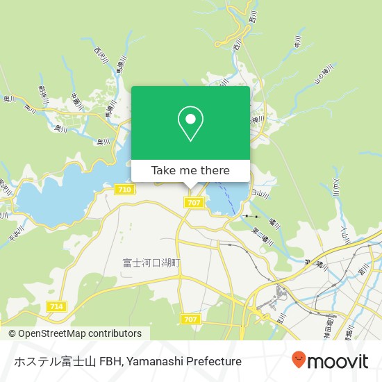 ホステル富士山 FBH map