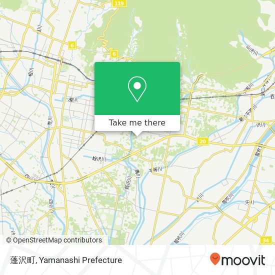 蓬沢町 map