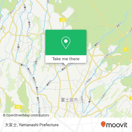 大富士 map