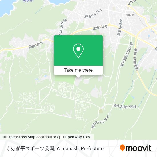 くぬぎ平スポーツ公園 map