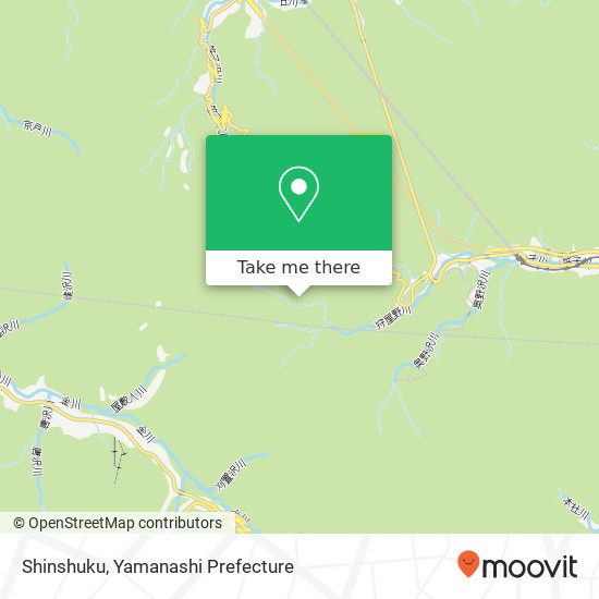 Shinshuku map