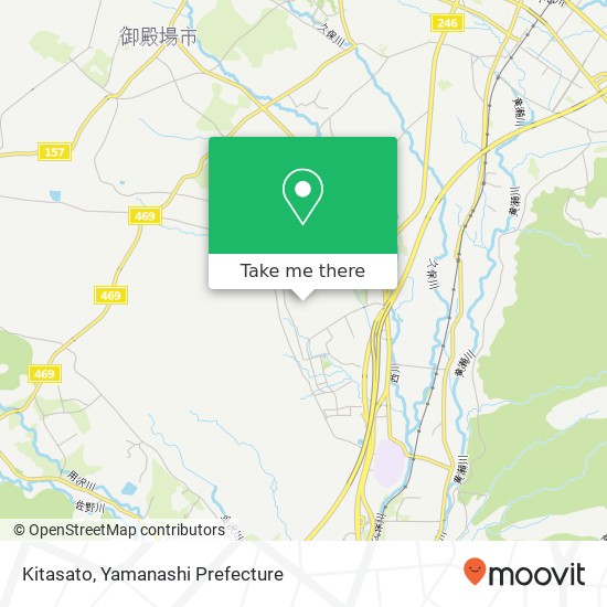 Kitasato map