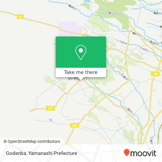 Godenba map