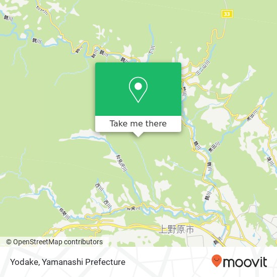 Yodake map
