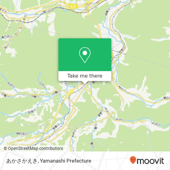 あかさかえき map